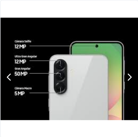 Celular Samsung A56 256GB 12RAM Blanco